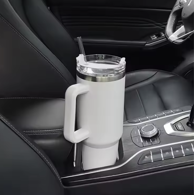 Luxury 40oz Stainless Steel Insulated Tumbler – Matte Finish Travel Cup