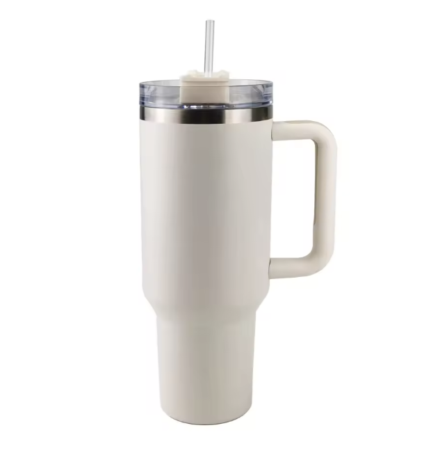 Luxury 40oz Stainless Steel Insulated Tumbler – Matte Finish Travel Cup