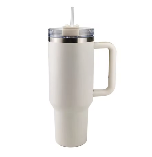 Luxury 40oz Stainless Steel Insulated Tumbler – Matte Finish Travel Cup